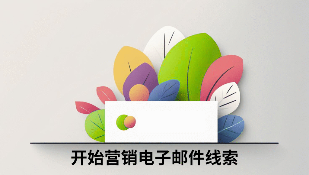 开始营销电子邮件线索